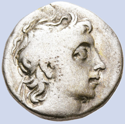 Reyes de Capadocia. Ariobarzanes III Eusebes Filorromano (52-42 a.C.). Dracma AR.