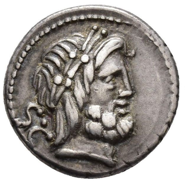 GENS PROCILIA. L. Procilius f. Denario. Roma (80 a.C.).