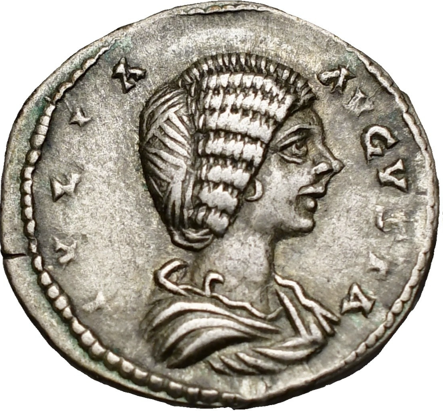 Julia Domna, Roma, Denario, 198.. RIC IV-641.