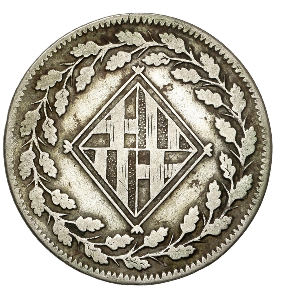 Jose Napoleón · 1 Peseta · 1813 · Barcelona. Variante