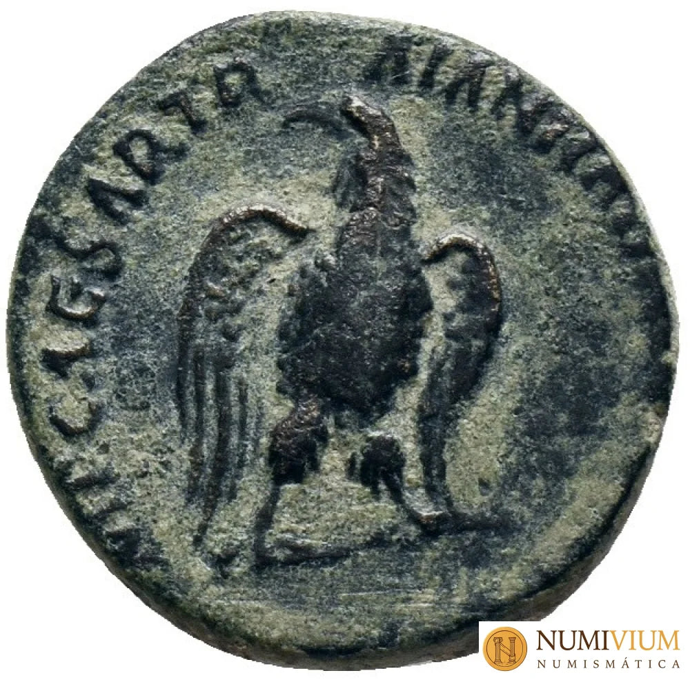 ADRIANO (117-138) Cuadrante de bronce (AE) Roma 121/122 d.C.