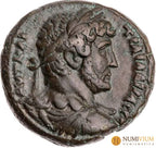 Adriano 117-138 d.C. Tetradracma de vellón. 131/132 d.C. RPC III 5789.