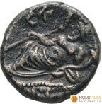 ADRIANO (135/6 dC). Tetradacma de Alejandría (Egipto). RARA. Solo 3 ejemplares conocidos. MBC Tetradracma
