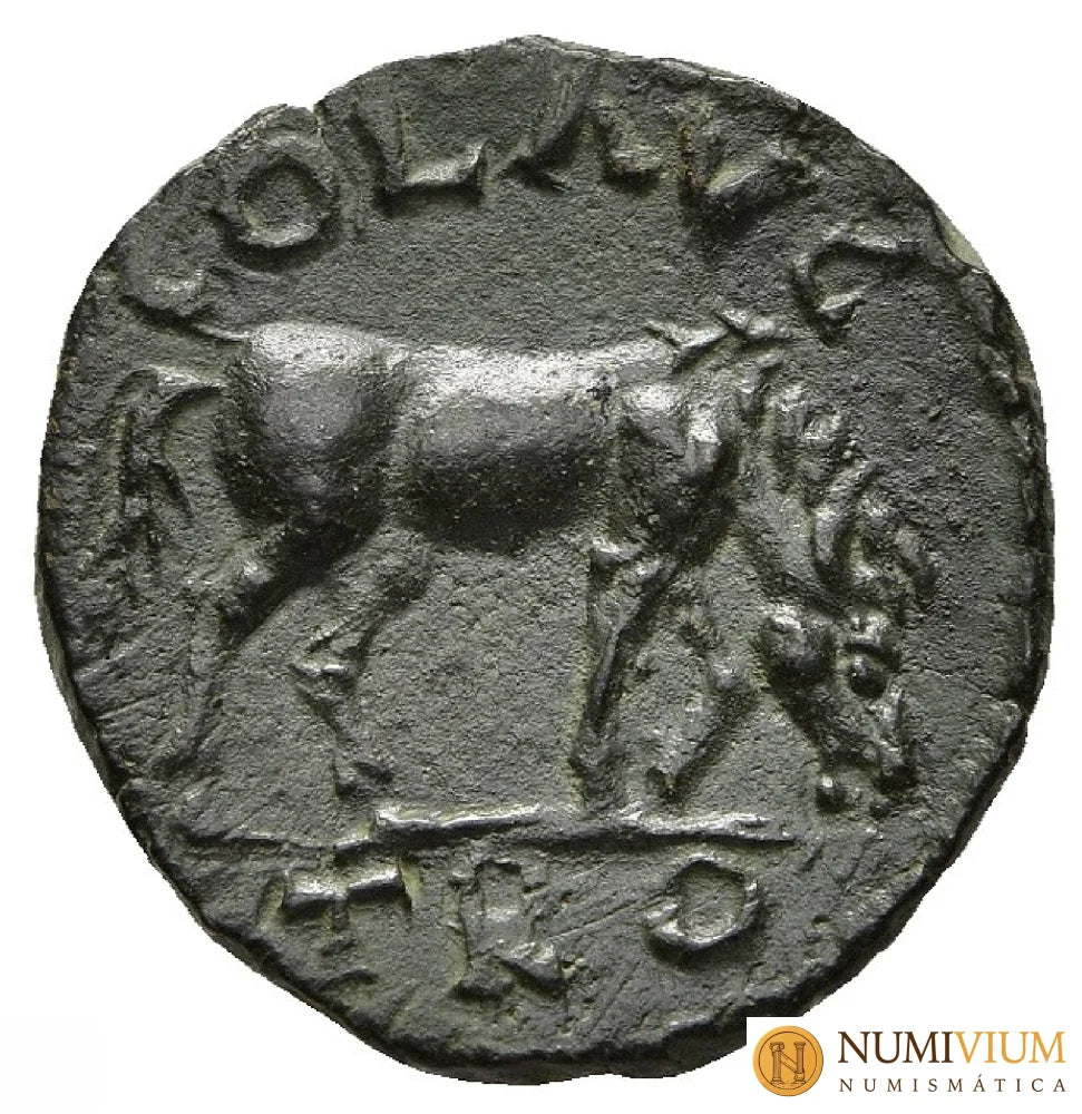 Alejandría de Tróade (seudoautónoma) · As · 253–268 d.C.´Época de Valeriano y Galieno