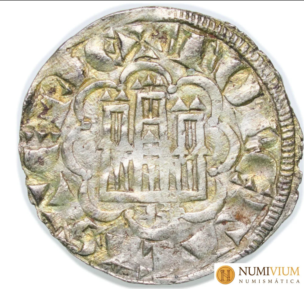 ALFONSO X (1252-1284). Dinero Alfonsí ’’de la 2ª guerra de Granada’. Burgos - Dinero