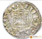 ALFONSO X (1252-1284). Dinero Alfonsí ’’de la 2ª guerra de Granada’. Burgos - Dinero