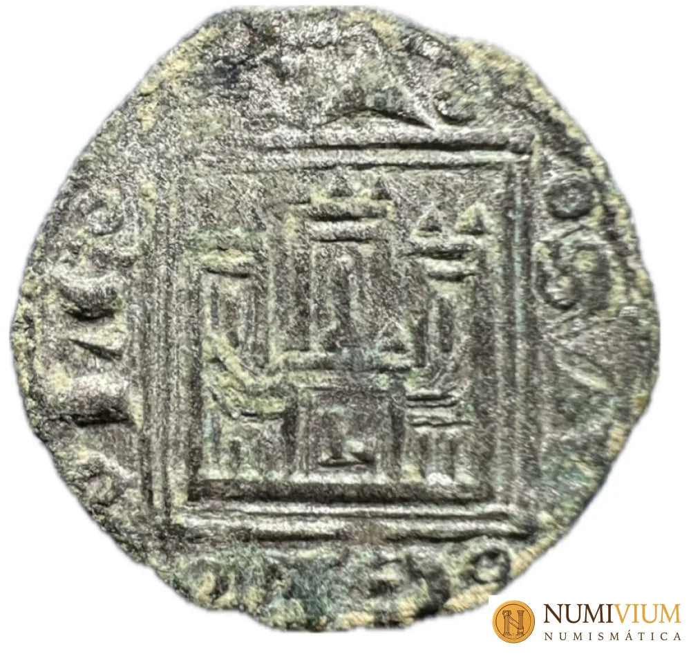 ALFONSO X (1252-1284). Óbolo. Burgos. Óbolo