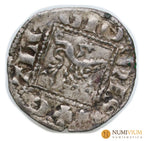 ALFONSO XI ’El Justiciero’ (1331-1332). Dinero. Ceca de La Coruña.