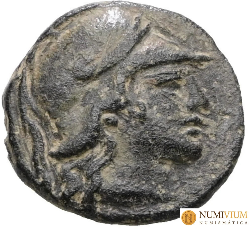 ANTÍOCO IX KYZIKENO (c. 113‑95 a. C.). AE. Ceca incierta en Siria o Fenicia.
