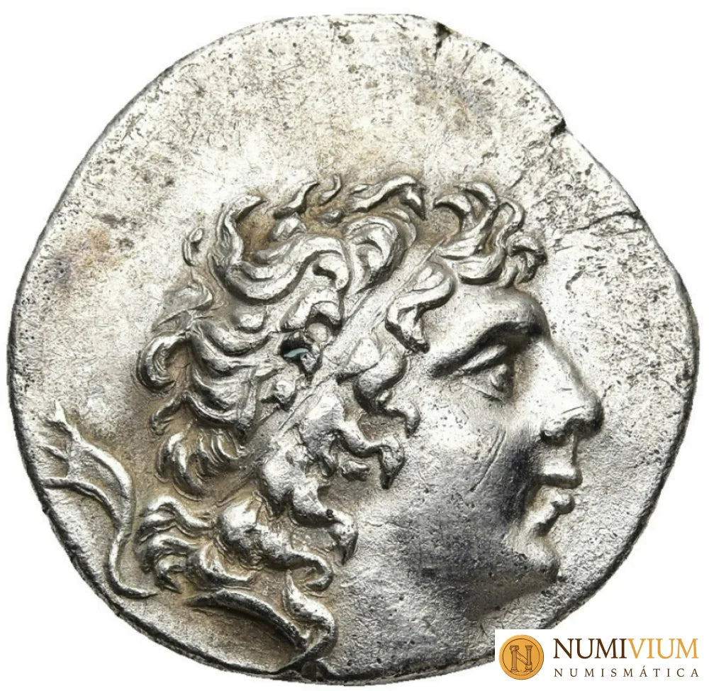 ARIARATE IX. EusebeiaCa. 100–85 a.C. Dracma de plata. MBC Dracma