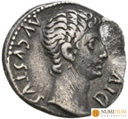 AUGUSTO (27 aC-14 dC). Denario. Lugdunum. RIC I-171a. Denario