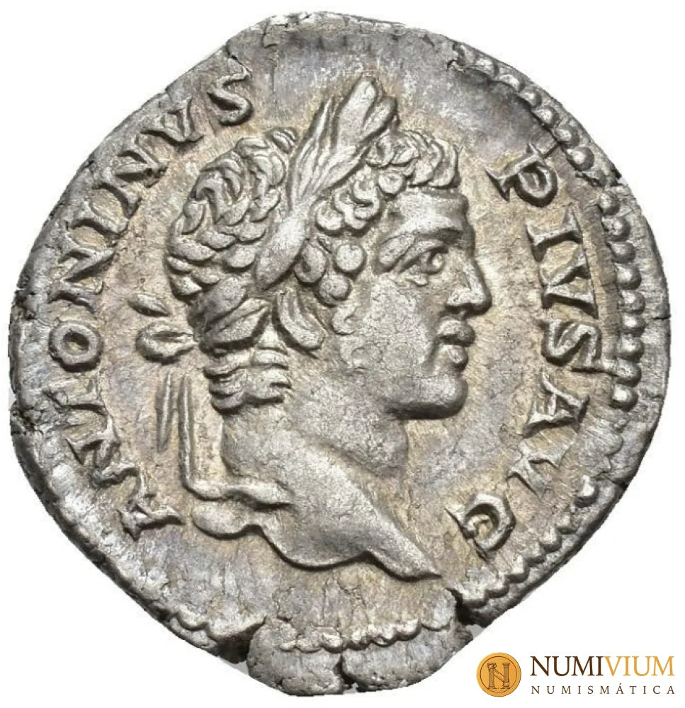 CARACALLA (198-217 dC). Denario. Roma (205). RIC 81. EBC Denario Imperial