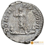 CARACALLA (198-217 dC). Denario. Roma (205). RIC 81. EBC Denario Imperial