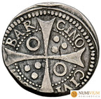 CARLOS II (1665-1700). 1 Croat.1687. Barcelona. Croat