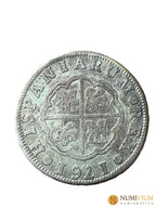 Carlos III 1761 2 Reales M JP. Madrid. MBC 2 Reales