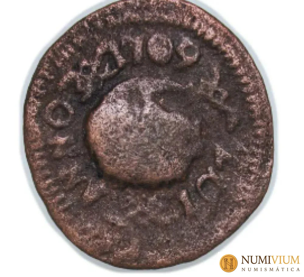 CARLOS III. Ardite Barcelona. 1709 Ardite