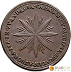 CARLOS IV (1788-1808). Medalla Proclamación en Carmona (Sevilla). 1789. MBC+ Medalla