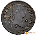 CARLOS IV. 2 Maravedís. 1801. Segovia. MBC+ 2 maravedís