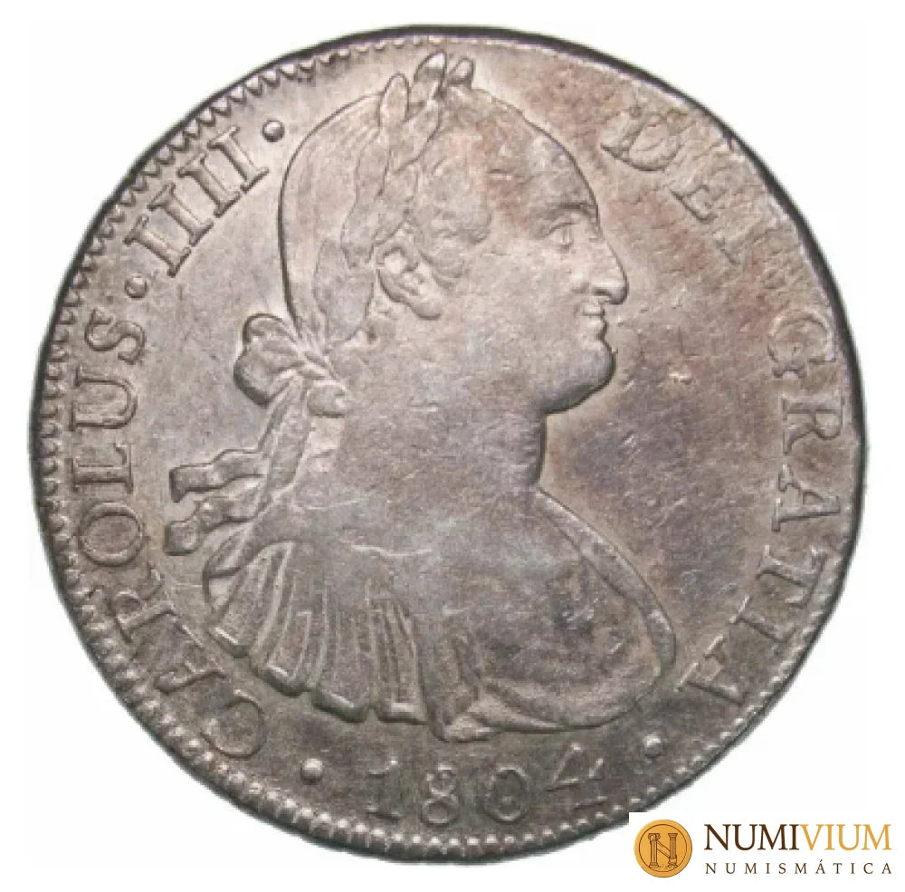 CARLOS IV. 8 Reales. México TH. 1804