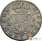 CARLOS IV. Madrid. 2 reales. 1808. AI. EBC-
