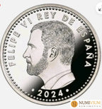 CARTERITA MONEDA 40 EUR 2024 X PROCLAMACIÓN FELIPE VI