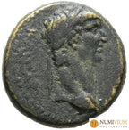 CLAUDIO 41-54 dC. Frigia Cadi. Hemiassarion de Oricalco. Hemassarion