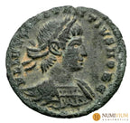 Constancio II. Follis. 333-334 d.C. Treveri. (Ric VII-558 var.).