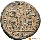 Constantino II César. 317-337. Antioquía. EBC. Buen ejemplar Follis