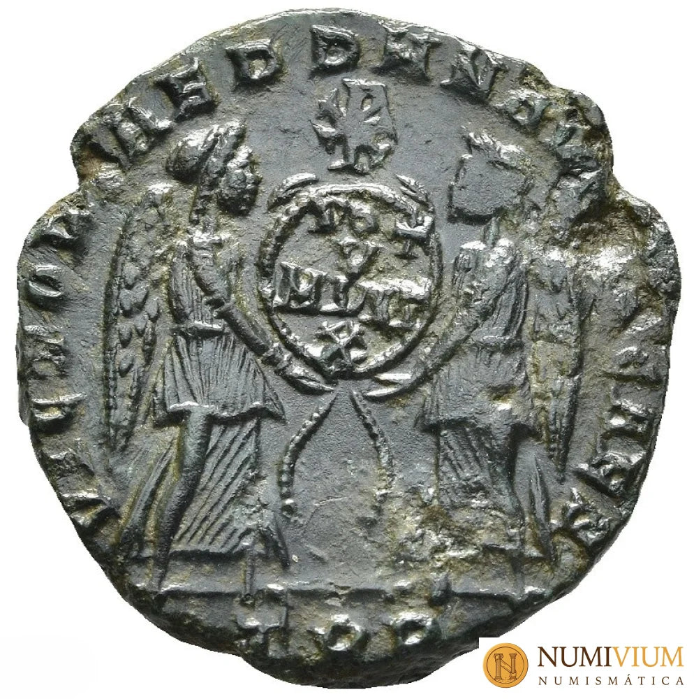 DECENCIO (César 350/1-353). AE. Treveri. Augusto hermano de Magnencio