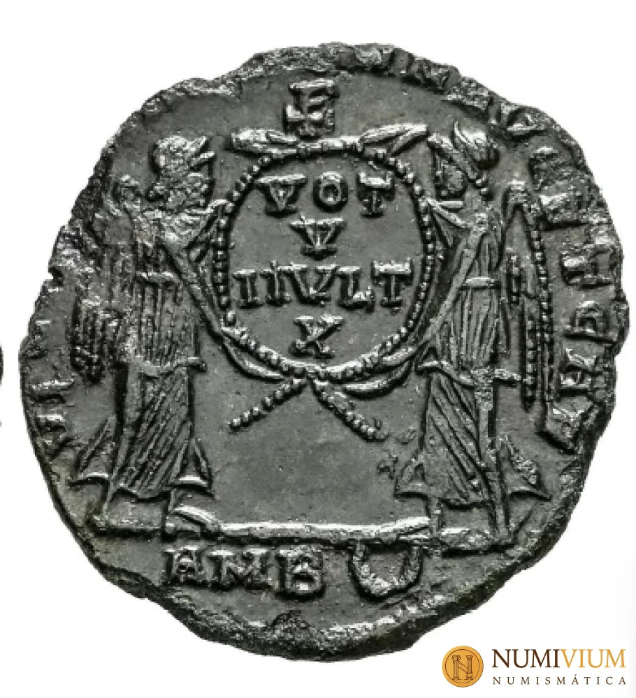 DECENCIO. Maiorina. 351-353 d.C. Ambianum. (Ric-VIII 18).
