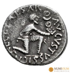 DENARIO de Augusto (14 aC-27 dC). RIC 287. Recuperación de las insignias romanas Denaio