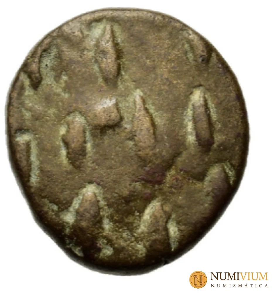 Reyes de Elymaida. Orodes II (mediados–finales del siglo II d.C.). Dracma de bronce