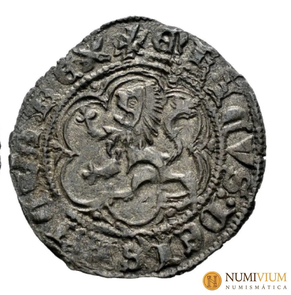 Enrique III (1390-1406). Blanca. Burgos. MBC+.