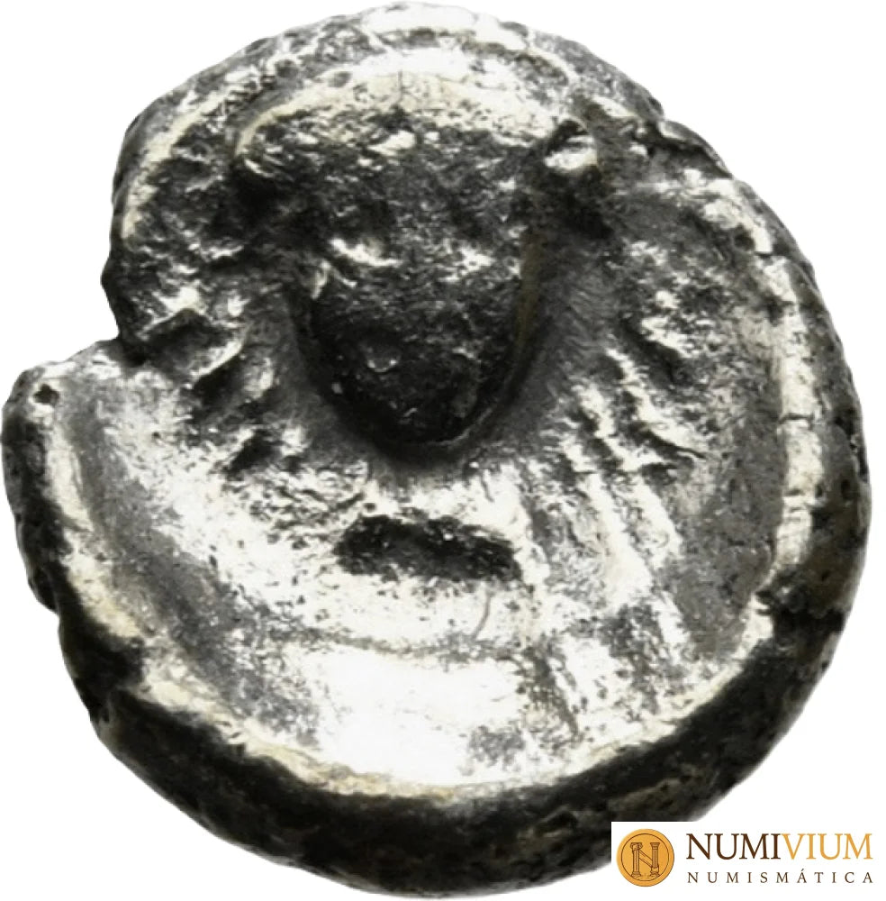 Época de ARTAJERJES A DARIO III (375-330 a.C.). Tartemorión de plata. Tetartemorión
