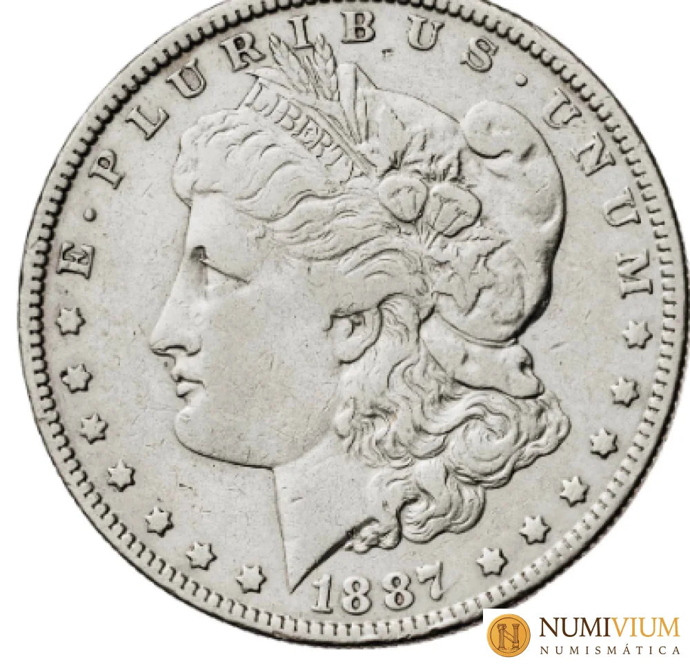 Estados Unidos. 1887. Morgan Dollar. O (Nueva Orleans). 1 dólar. Plata