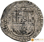 FELIPE II (1556-1598). 1 Real. Sevilla. Sin datar. MBC 1 Real