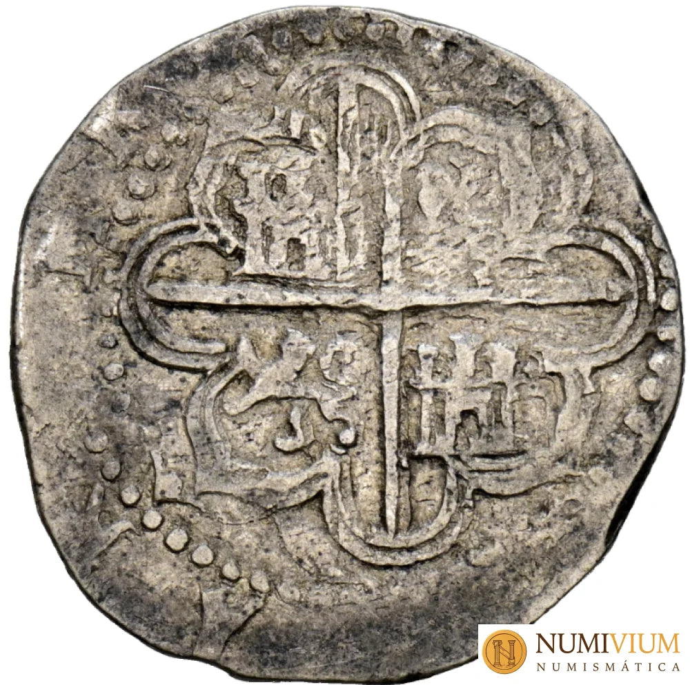 FELIPE II (1556-1598). 1 Real. Sevilla. Sin datar. MBC 1 Real