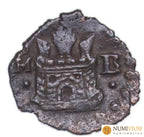 FELIPE II. 1573–1589 Blanca de vellón de Felipe II ceca de Burgos