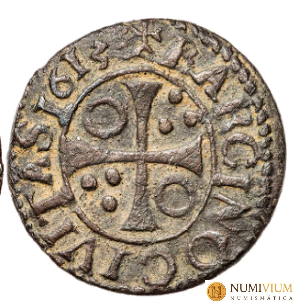 Felipe III. 1/2 Croat. Barcelona. 1613