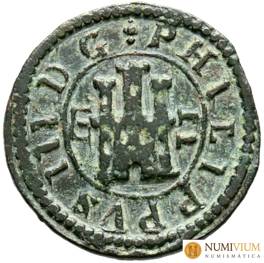 FELIPE III (1598-1621). 2 Maravedís. 1604 Segovia. MBC 2 maravedís