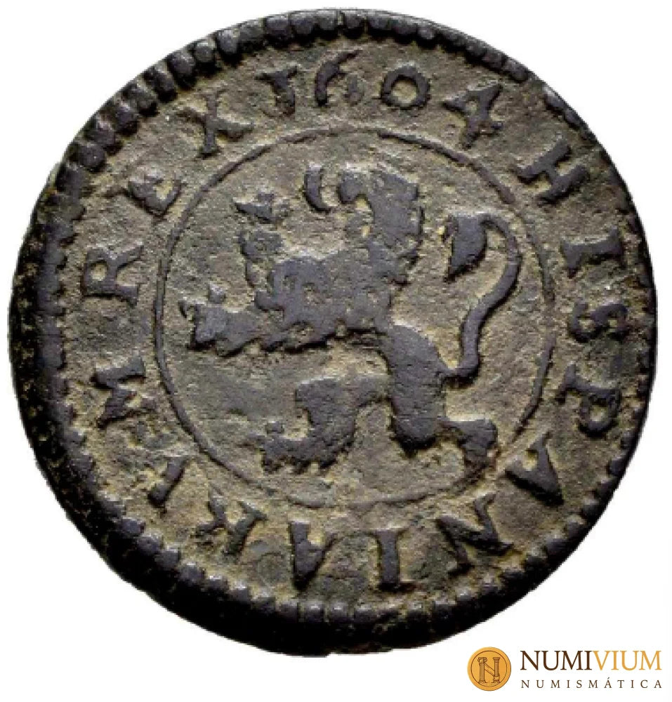 Felipe III (1598-1621). 4 maravedís. 1604. Segovia. MBC-/MBC. AyC. 259