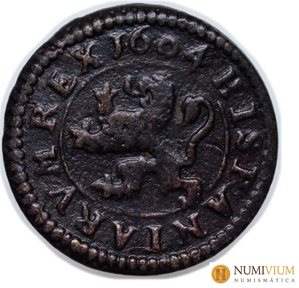 Felipe III (1598-1621). 4 maravedís. Segovia. 1604.