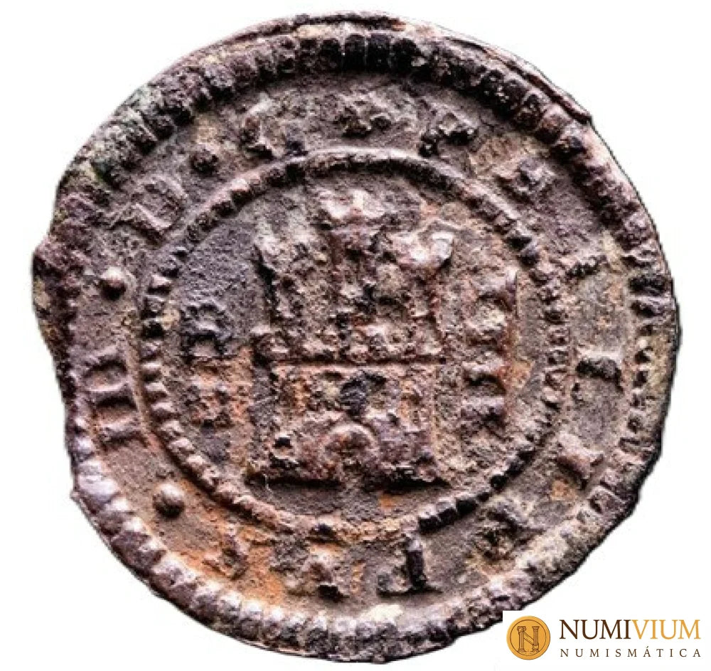 Felipe III (1598-1621). Moneda de IIII (4) maravedís. Segovia. 1618