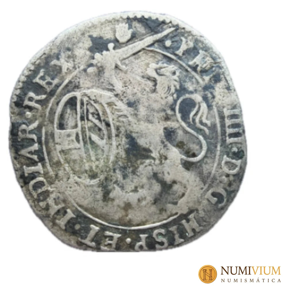 Felipe IV (1621-1665). Escalín. 1651. Amberes. - Escalín