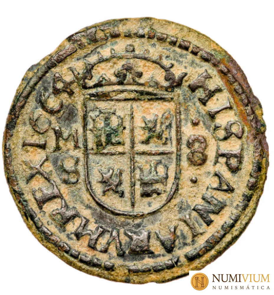 Felipe IV. 8 maravedís. 1664. Madrid