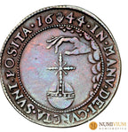 FELIPE IV. Jetón. 1644. Amberes. EBC-/MBC+ Pátina Jetón