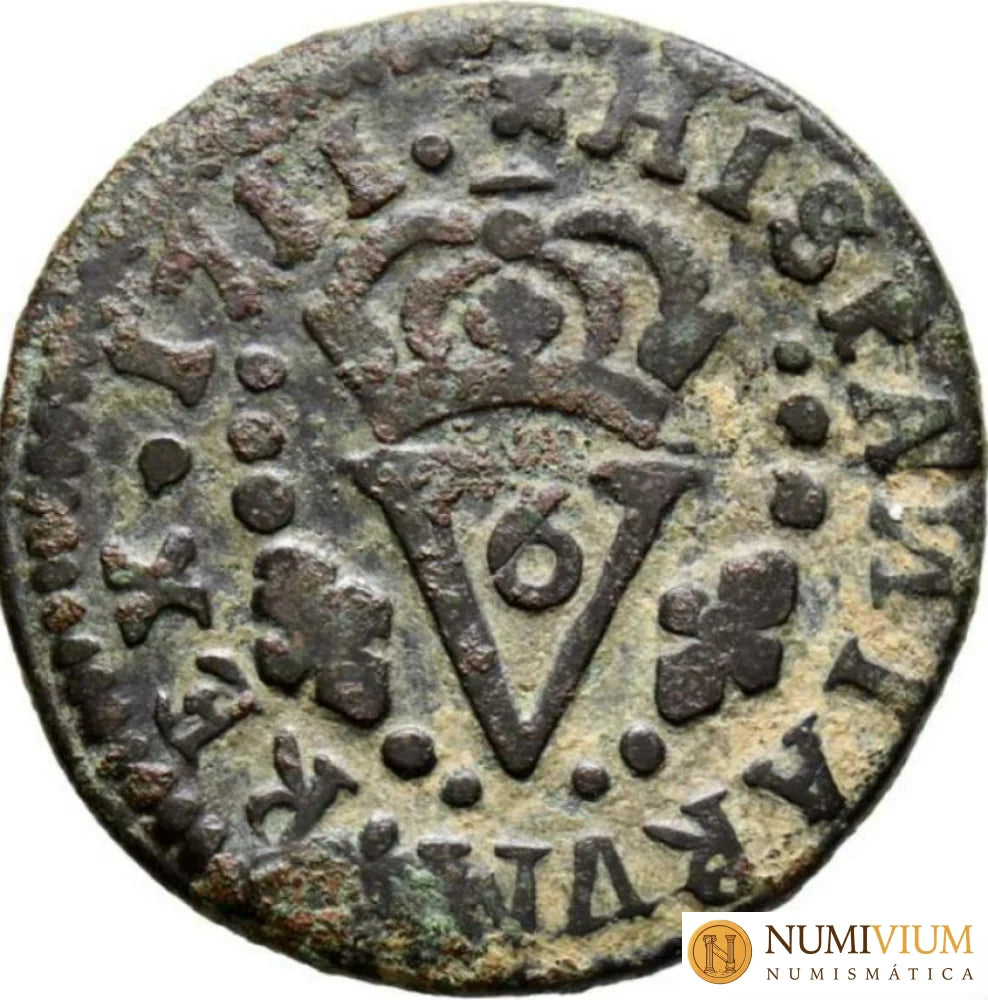 FELIPE V (1700-1746). 1 Sisó. Valencia. 1711. Variante