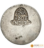 Fernando VII. 1 Duro. Gerona. 1808. MBC