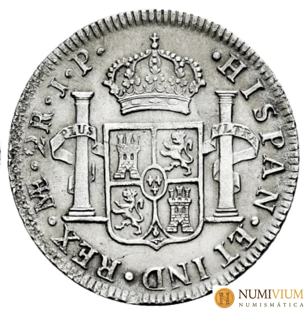 FERNANDO VII (1808-1833). 2 reales. 1818. Lima JP. MBC+