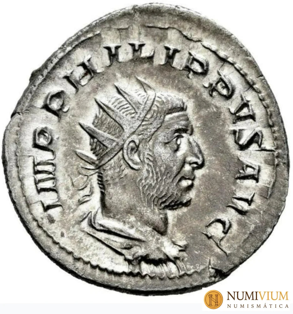 FILIPO I ’El árabe’. (247-249 d.C.). Roma. Antoniniano. Plata. RIC IV-62. EBC-